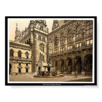 Court House, Hamburg, Germany posters