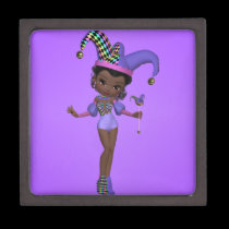 Court Jester African American premium gift boxes