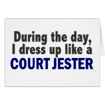 Court Jester During The Day cards