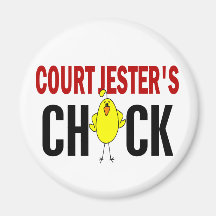 Court Jester’s  Chick Fridge Magnets