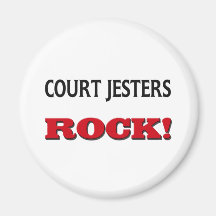 Court Jesters Rock Fridge Magnet