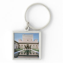 Court of the Myrtles, begun in 1333 Key Chain