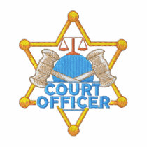 Court Officer embroidered shirts