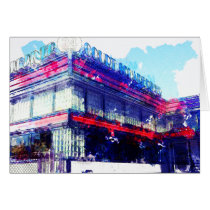 Court Square Diner New York Cards