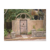 COURT YARD DOOR postcards