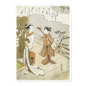 Courtesan and Attendant, Harunobu, 1760s posters by japaneseartmall Courtesan and Attendant, Harunobu, 1760s posters