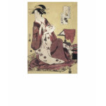 Courtesan Hinaziru, Eishi, 1790s t-shirts