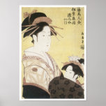 Courtesan Somenosuke, Choki, 1795 posters