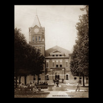 Courthhouse Warren County Tennessee Circa 1910 posters