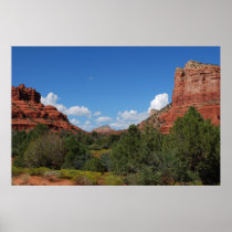 Courthouse and Bell Rock 089 Posters