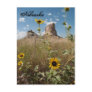 Courthouse and Jail Rock, Nebraska Postcard