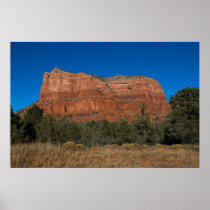 Courthouse Butte in Winter 2005 Posters