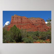 Courthouse Mountain in Sedona 090 Posters