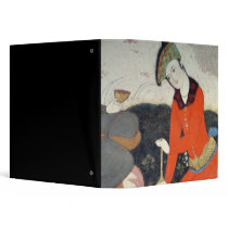 Courtier at the Court of Shah Abbas I 3 Ring Binder