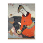 Courtier at the Court of Shah Abbas I Postcards