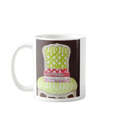 Courtney Barnes Chair by Anne Harwell Mug by Annechovie