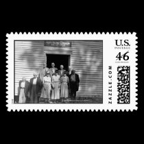 Courtry Church, circa 1950 stamps