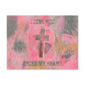 COURT'S CROSS HEART postcards