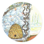 courtyard bee hive stickers