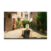 Courtyard Fountain posters