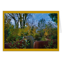 Courtyard in Taos cards by Rebecca_Reeder Courtyard in Taos cards