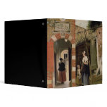 Courtyard of a house in Delft, 1658 3 Ring Binders