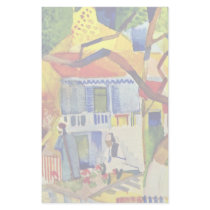 Courtyard Of The Villa In St Germain Stationery Design