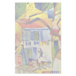 Courtyard Of The Villa In St Germain Stationery Design