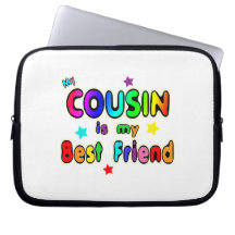 Cousin Best Friend Computer Sleeves