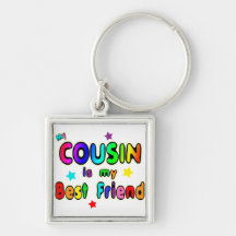 Cousin Best Friend Key Chains