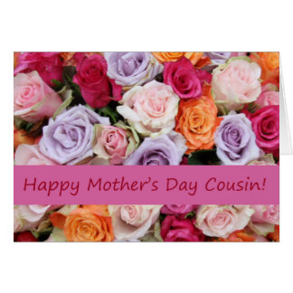 Happy Mothers Day To Cousin Cards | Zazzle