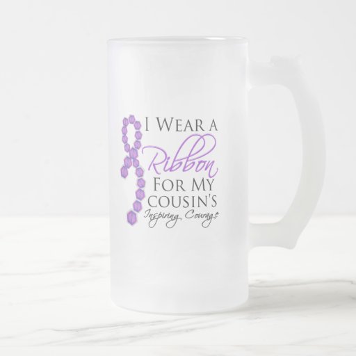 Cousin's Inspiring Courage - Pancreatic Cancer Coffee Mug
