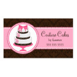 Couture Cake Bakery Business Cards