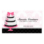 Couture Cakes Bakery Custom Business Cards