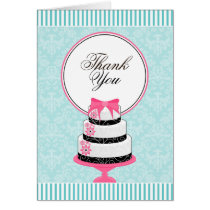Couture Cakes Bakery Thank You Cards cards