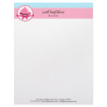 Couture Cupcake Bakery Business Letterhead