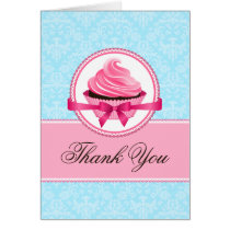 Couture Cupcake Thank You Cards cards