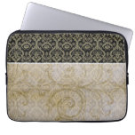 Couture Designs Damask Chic B Laptop Sleeve laptop sleeves