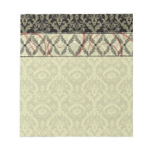 Couture Designs I Damask Notepad