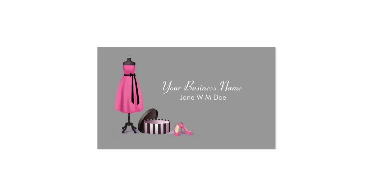 fashion business cards