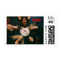 Coven Blood on the Snow Postage Stamp by Jinxdaw Coven Blood on the Snow Postage Stamp