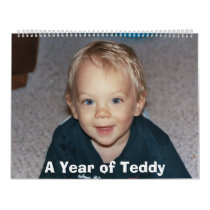 cover, A Year of Teddy calendars by rutherm cover, A Year of Teddy calendars
