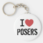 Cover band the Posers Key Chain