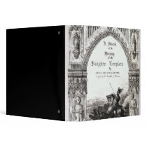 Cover of 'A Sketch of History the Knights Vinyl Binders