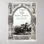 Cover of 'A Sketch of History the Knights posters