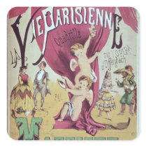 Cover of score sheet 'La Vie Parisienne Square Stickers