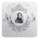 Cover of Sheet Music for a Quadrille Square Stickers