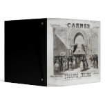 Cover of the score of piano quadrille vinyl binders