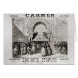 Cover of the score of piano quadrille cards