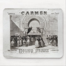 Cover of the score of piano quadrille mouse pads